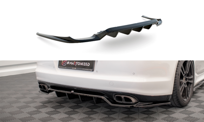 Hinten Splitter (mit einem vertikalem balken) Porsche Panamera Turbo 970