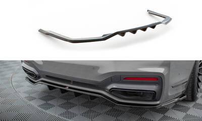 Hinten Splitter (mit einem vertikalem balken) V.2 BMW 7 M-Pack G11 / G12 Facelift