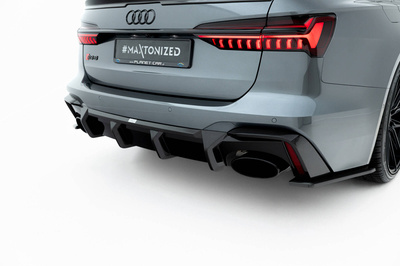 Prepreg Carbon Fiber Heckansatz Audi RS6 / RS7 C8  (version without towbar)