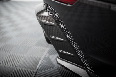 Prepreg Carbon Fiber Heckansatz Audi RSQ8 Mk1