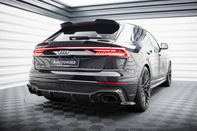 Prepreg Carbon Fiber Heckansatz Audi RSQ8 Mk1