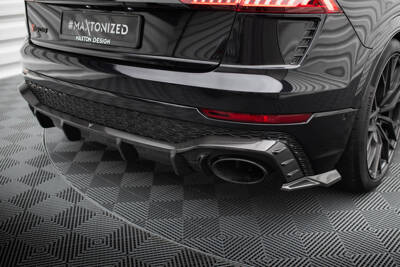 Prepreg Carbon Fiber Heckansatz Audi RSQ8 Mk1