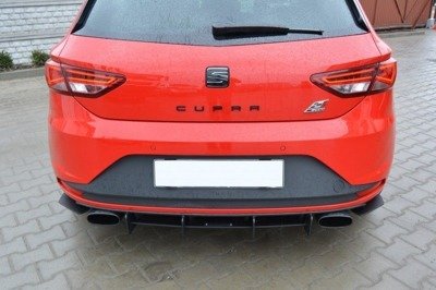 SEAT LEON III CUPRA HECKSCHURZE & HECK DIFFUSOR SEITE L+R