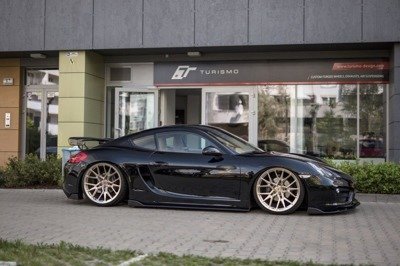 SEITENSCHWELLER DIFFUSOR Porsche Cayman Mk2 981C