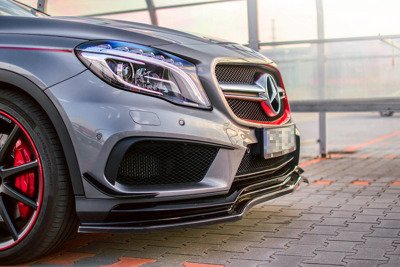 SPLITTER / FRONTANSATZ MERCEDES-BENZ GLA 45 AMG SUV (X156) VOR FACELIFT