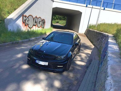 SPLITTER / FRONTANSATZ Mercedes-Benz C63 AMG Sedan / Estate W204 Facelift / S204 Facelift