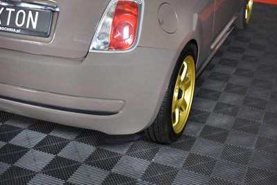 SPLITTER / HECKANSATZ FIAT 500 HATCHBACK VOR FACELIFT