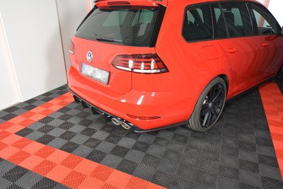 SPLITTER / HECKANSATZ V.1 VW GOLF 7 R VARIANT FACELIFT 