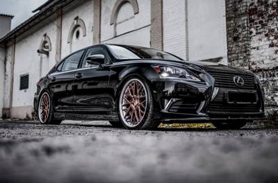 Seitenschweller Diffusor Lexus LS Long Wheelbase Mk4 Facelift