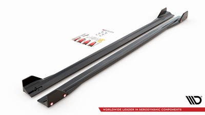 Seitenschweller Diffusor V.2 + Flaps Mercedes-AMG A45 S