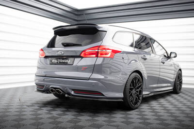 Maxtondesign Kotflügel für Ford Focus MK3 ST schwarz hochglanz