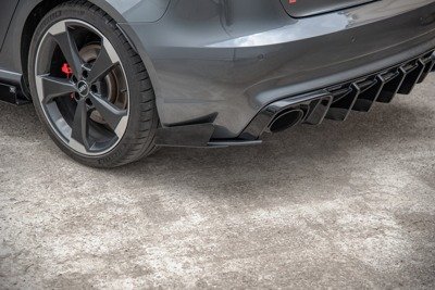 Street Pro Heck Diffusor Seite + Flaps Audi RS3 8V Sportback