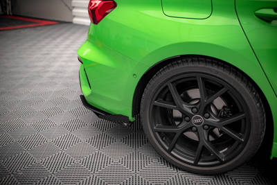 Street Pro Heck Diffusor Seite + Flaps Audi RS3 Sedan 8Y