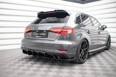 Street Pro Heck Diffusor Seite + Flaps Audi S3 Sportback 8V Facelift