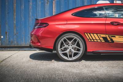 Street Pro Heck Diffusor Seite + Flaps Mercedes-AMG C43 Coupe C205