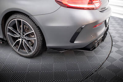 Street Pro Heck Diffusor Seite + Flaps Mercedes-AMG C43 Coupe C205 Facelift