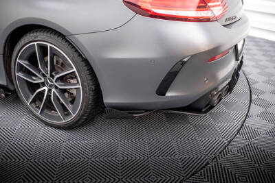 Street Pro Heck Diffusor Seite + Flaps Mercedes-AMG C43 Coupe / Cabrio C205  Facelift / A205 Facelift