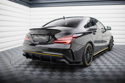 Street Pro Heck Diffusor Seite + Flaps Mercedes-AMG CLA 45 C117 Facelift