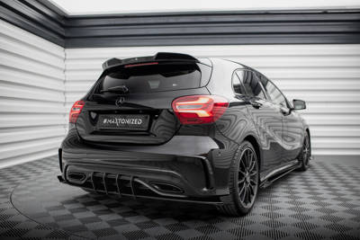 Street Pro Heck Diffusor Seite + Flaps Mercedes-Benz A AMG-Line W176 Facelift