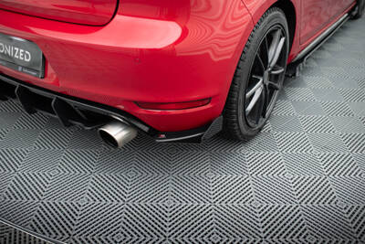 Street Pro Heck Diffusor Seite + Flaps Volkswagen Golf GTI Mk6