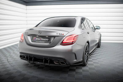 Street Pro Heck Diffusor Seite Mercedes-AMG C63 Sedan / Estate W205 Facelift