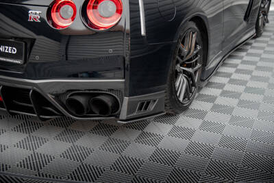 Street Pro Heck Diffusor Seite Nissan GTR R35 Facelift