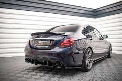 Street Pro Heckschurze Mercedes-AMG C 43 Sedan / Estate W205 / S205 Facelift