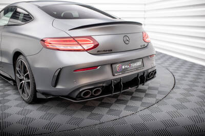 Street Pro Heckschurze Mercedes-AMG C43 Coupe / Cabrio C205  Facelift / A205 Facelift