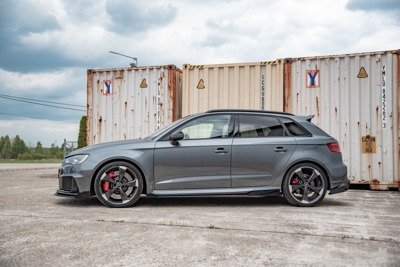 Street Pro Seitenschweller Diffusor + Flaps Audi RS3 8V Sportback