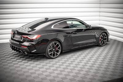 Street Pro Seitenschweller Diffusor + Flaps BMW 4 M-Pack / M440i G22 / G23 / G22 Facelift / G23 Facelift