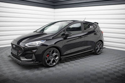 Street Pro Seitenschweller Diffusor + Flaps Ford Fiesta  ST / ST-Line Mk8