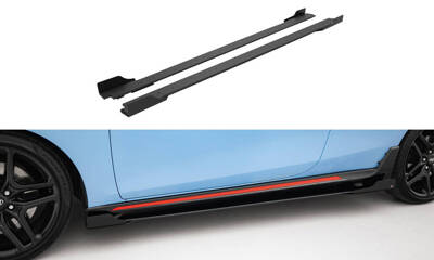 Street Pro Seitenschweller Diffusor + Flaps Hyundai Veloster N Mk2