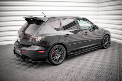 Street Pro Seitenschweller Diffusor + Flaps Mazda 3 MPS Mk1