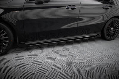 Street Pro Seitenschweller Diffusor + Flaps Mercedes-AMG A35 W177 Facelift