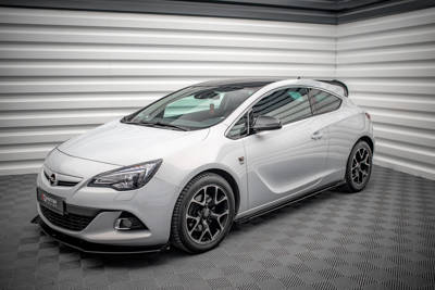 Street Pro Seitenschweller Diffusor + Flaps Opel Astra GTC OPC-Line J