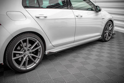 Street Pro Seitenschweller Diffusor + Flaps Volkswagen Golf R Mk7