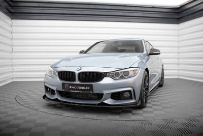 Street Pro Splitter + Flaps + Flaps BMW 4 Coupe / Gran Coupe / Cabrio M-Pack F32 / F36 / F33 