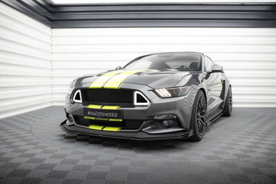 Street Pro Splitter + Flaps + Flaps Ford Mustang GT Mk6 