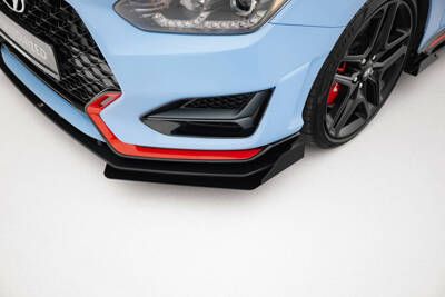 Street Pro Splitter + Flaps + Flaps Hyundai Veloster N Mk2