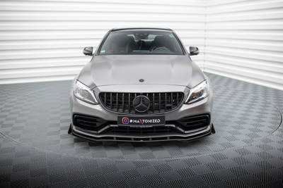 Street Pro Splitter + Flaps + Flaps Mercedes-AMG C63 Sedan / Estate W205 Facelift