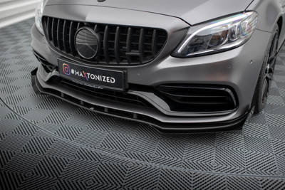 Street Pro Splitter + Flaps + Flaps Mercedes-AMG C63 Sedan / Estate W205 Facelift