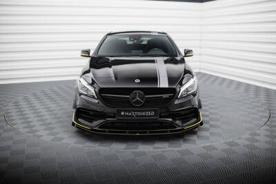 Street Pro Splitter + Flaps + Flaps Mercedes-AMG CLA 45 Aero C117 Facelift