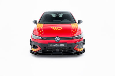 Street Pro Splitter + Flaps + Flaps Volkswagen Golf GTI Clubsport Mk8 Facelift