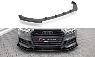 Street Pro Splitter + Flaps V.1 + Flaps Audi S3 / A3 S-Line Sportback 8V Facelift