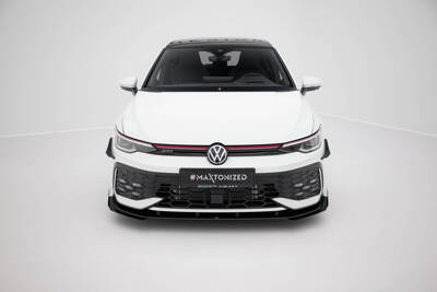 Street Pro Splitter + Flaps Volkswagen Golf GTI / GTE / R-Line Mk8 Facelift