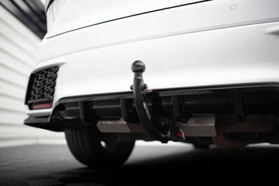 Zentrale Hinten Splitter (mit einem vertikalem balken) Lexus RX F-Sport Mk5