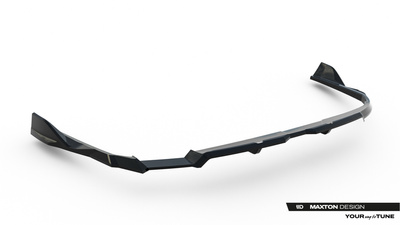 Hinten Splitter (mit einem vertikalem balken) V.2 Audi A6 S-Line C9