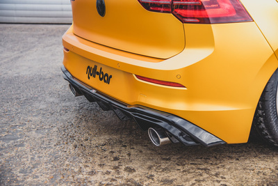 Heckansatz (GTI LOOK) mit Auspuff Volkswagen Golf Mk8