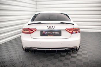 Heckansatz Audi A5 8T Facelift (Version mit Einzelauspuff auf beiden Seiten)