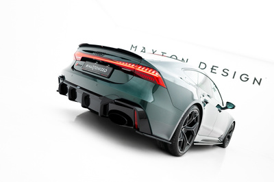 Prepreg Carbon Fiber Heck Diffusor Seite Audi RS7 C8 